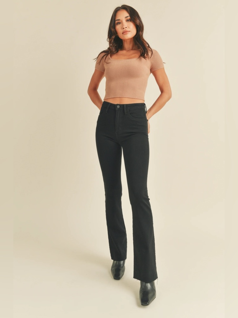 NWOT Just Black Denim The Mid Rise Slim Bootcut